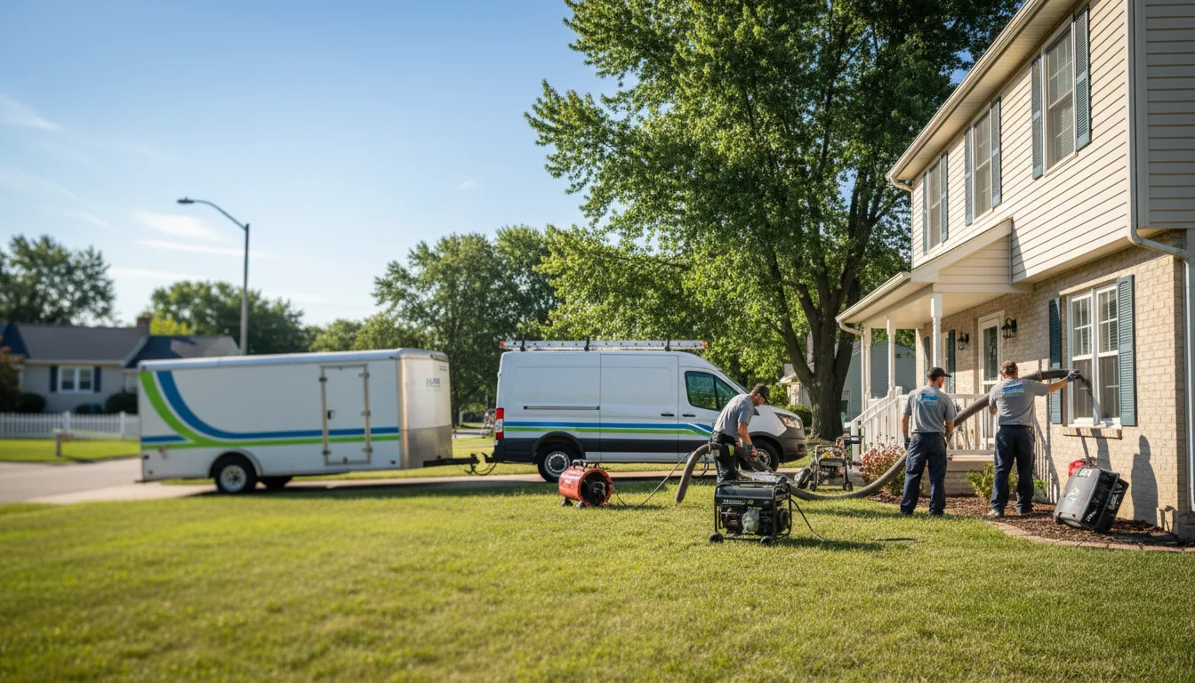 Flooded Basement Restoration And Cleanup With Repair in Nehawka, NE near me